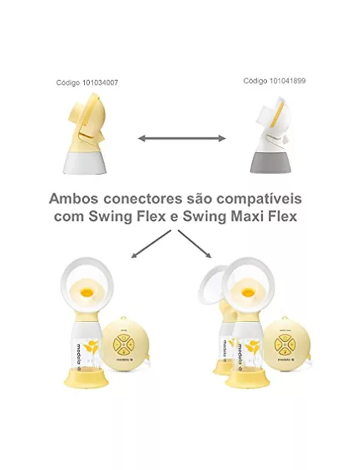 Medela PersonalFit Flex csatlakozó, Medela - Csatlakozó mellszívó tölcsérhez, OUTLET termék