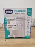 Chicco Elektromos sterilizáló és szárító, 6 db 330 ml-es cumisüveg sterilizálására OUTLET termék