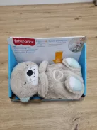 Fisher-Price szunnyadó vidra lágy zenével, OUTLET termék