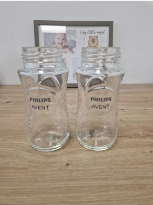 Philips Avent Natural Response üveg cumisüveg 240 ml 2 db-os csomag, 3 hótól, OUTLET termék