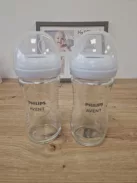 Philips Avent Natural Response üveg cumisüveg 240 ml 2 db-os csomag, 3 hótól, OUTLET termék