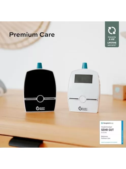Babymoov Premium Care babaőrző - Digital Green Technology, alacsony sugárzás, 1400 m hatótávolság OUTLET termék