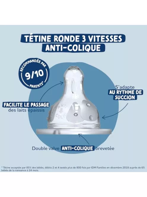 Dodie Sensation+ Anti-Colic cumisüvegek 3x330ml - tukános, OUTLET termék