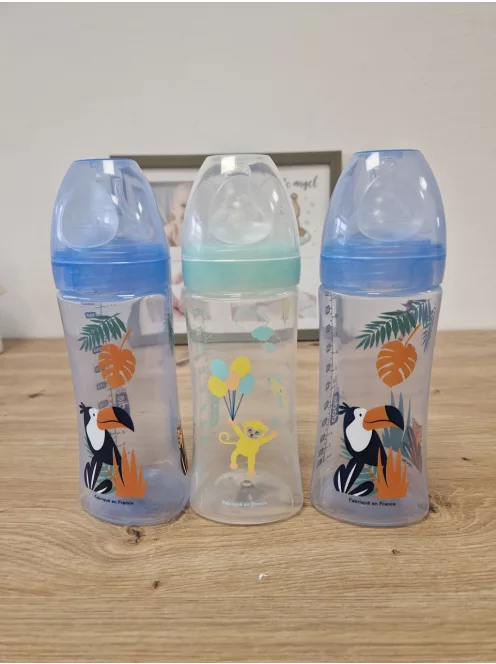 Dodie Sensation+ Anti-Colic cumisüvegek 3x330ml - tukános, OUTLET termék