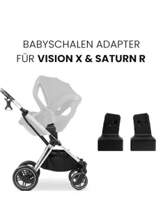   Hauck babahordozó adapter Vision X, Saturn R, Apollo modellekhez, OUTLET termék