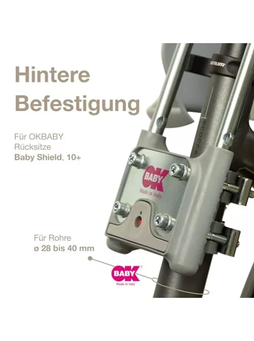 OKBABY - Kiegészítő tartók  Fastening System - kerékpárülésekhez - OKBABY Baby Shield és 10+ modellekhez OUTLET termék