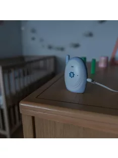   Badabulle audio babaőrző – 300 m hatótávolság – hang- és fényjelzés – elemes vagy hálózati üzemmód OUTLET termék