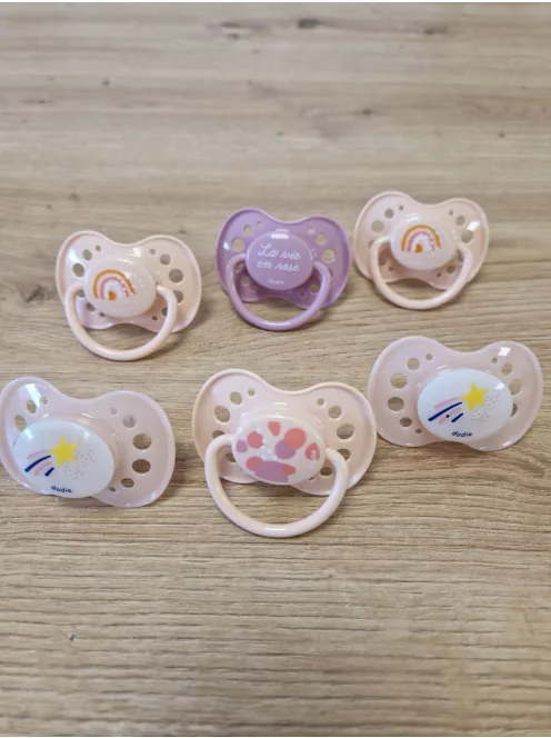 DODIE Essentiel anatómiai cumi, 18 hónapos kortól, rózsaszín, 6 db- os OUTLET termék