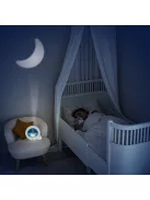 Pabobo Stupid Essential nappal-éjszaka tanulást segítő digitális ébresztőóra, fehér OUTLET termék
