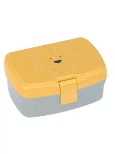   LÄSSIG Uzsonnásdoboz és kulacs szett - Lunch Set uzsonnásdobozzal és kulaccsal (460 ml) oroszlános OUTLET termék