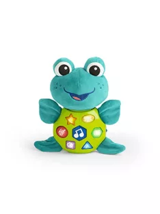   Baby Einstein, békás zenélő plüssjáték, zenei felfedezőjáték, 6 hónapos kortól OUTLET termék
