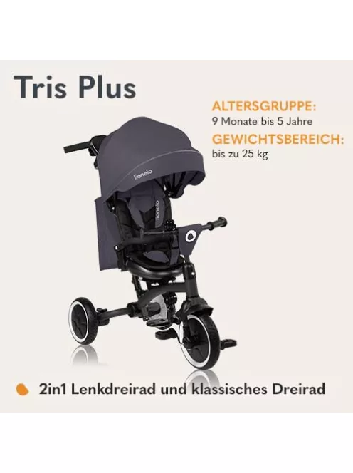 LIONELO Tris Plus multifunkciós tricikli OUTLET termék