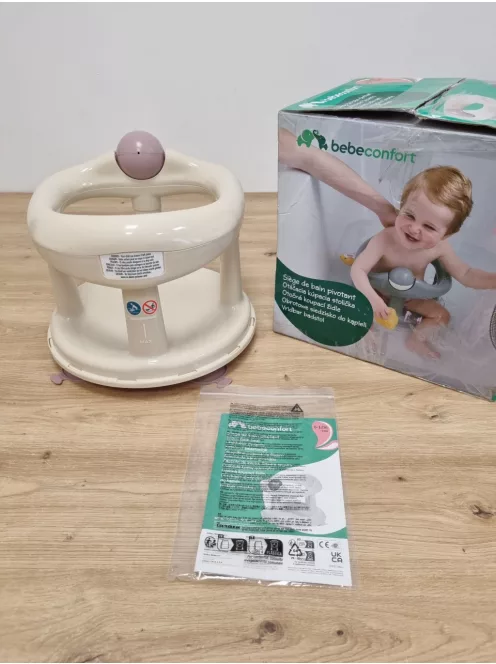 Bebeconfort forgatható kádülés, ergonomikus, 6-12 hónap, 0-10 kg, bézs OUTLET termék