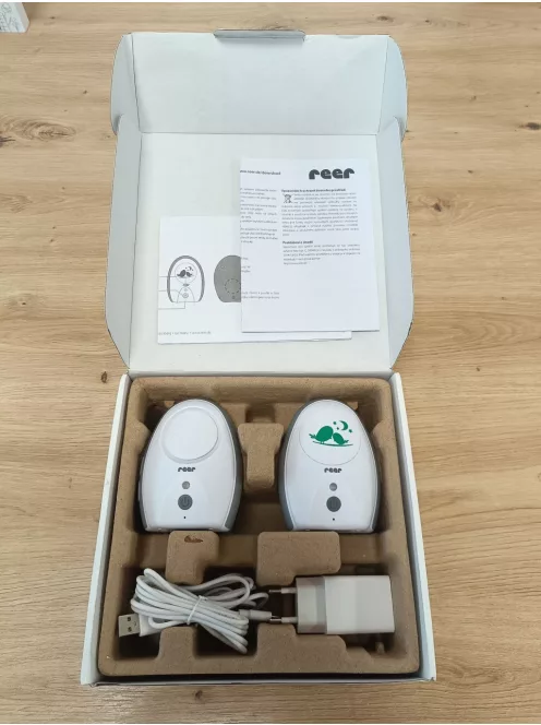 Reer Neo Babyphone digitális, kamera nélküli babaőrző, ECO üzemmód, 250 m OUTLET termék