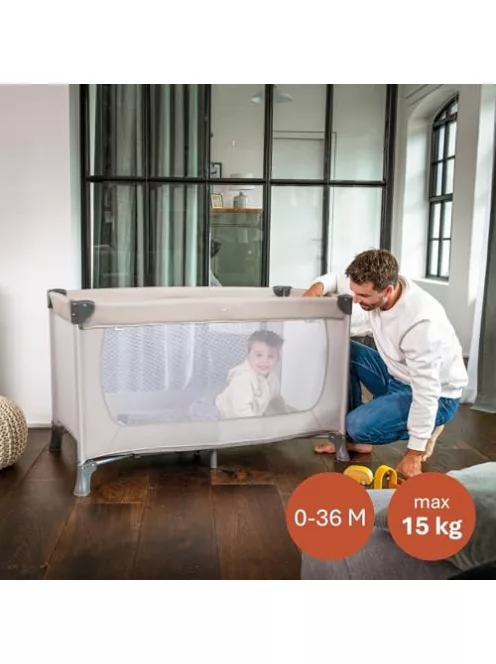 Hauck Dream N Play Plus utazóágy– bézs OUTLET termék
