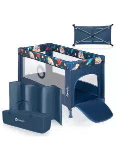   Lionelo Stefi Baby gyerekágy, utazóágy születéstől 15 kg-ig OUTLET termék