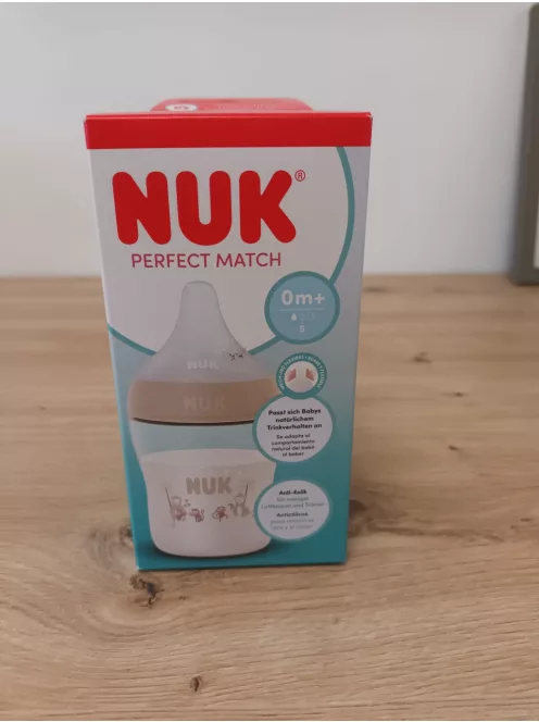 NUK Perfect Match cumisüveg -0+ hónap-150 ml - OUTLET termék
