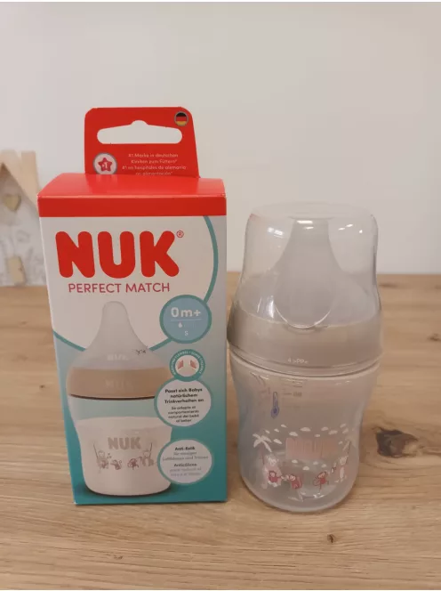 NUK Perfect Match cumisüveg -0+ hónap-150 ml - OUTLET termék