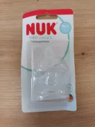 NUK First Choice+ kólika elleni, szilikon etető cumifej  0m+ hónapos kortól , S méret, 2 db OUTLET termék