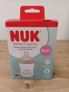 NUK Perfect Match tanulópohár-6+ hónap-150 ml -Csöpögésmentes tanulópohár  majom- OUTLET termék