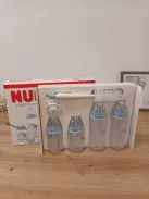 NUK First Choice Perfect Start cumisüveg ajándékszett újszülötteknek, 0–6 hónap, Bálna OUTLET termék