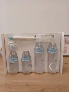 NUK First Choice Perfect Start cumisüveg ajándékszett újszülötteknek, 0–6 hónap, Bálna OUTLET termék