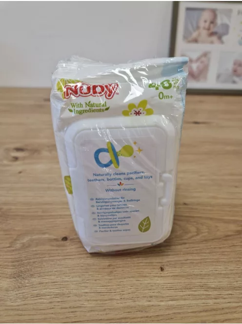 Nuby Tisztítókendő  cumikhoz és játékokhoz, 2 x 48 db OUTLET termék