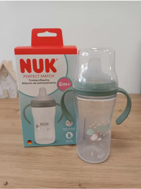 NUK Perfect Match tanulópohár - 6+ hónap -260 ml - Bárány- OUTLET termék