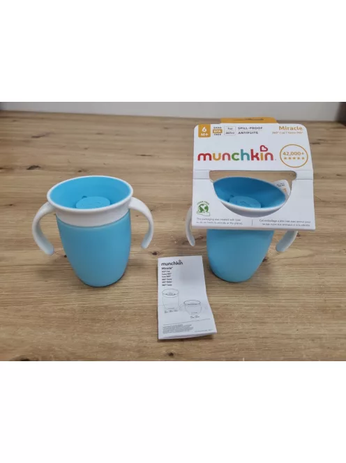 Munchkin 2 db Wunder 360 baba itatópohár, 207 ml, 6 hó+ OUTLET termék