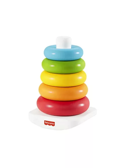 Fisher-Price  piramis torony,  6 hónapos kortól OUTLET termék