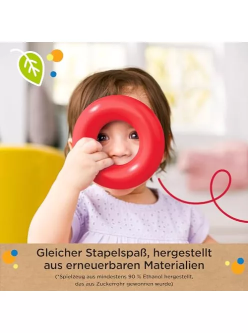 Fisher-Price  piramis torony,  6 hónapos kortól OUTLET termék