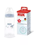 NUK First Choice+ cumisüveg- 6–18 hónap hőérzékelős  300 ml - bálna OUTLET termék