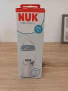 NUK First Choice+ cumisüveg- 6–18 hónap hőérzékelős  300 ml - bálna OUTLET termék