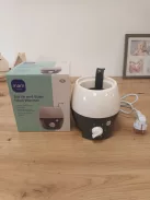 MAM  Cumisüveg-melegítő cumisüvegekhez és bébiételhez | Automatikus hőmérséklet-szabályozással és túlmelegedés elleni védelemmel | szürke OUTLET termék