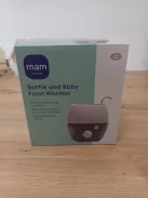 MAM  Cumisüveg-melegítő cumisüvegekhez és bébiételhez | Automatikus hőmérséklet-szabályozással és túlmelegedés elleni védelemmel | szürke OUTLET termék