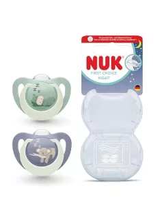   NUK first choice night éjszakai babacumi 2 darabos 6-18 M OUTLET termék