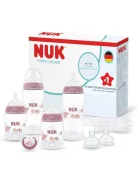 NUK First Choice Perfect Start cumisüveg ajándékszett újszülötteknek | 0–6 hónap 6 db- os OUTLET termék