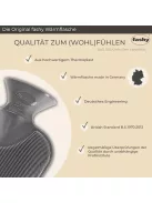 Fashy 2 literes áfonyás dupla bordázott melegvizes palack OUTLET termék