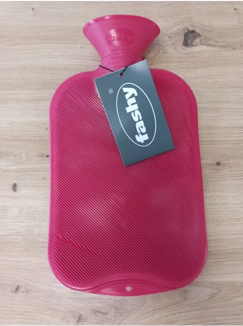 Fashy 2 literes áfonyás dupla bordázott melegvizes palack OUTLET termék