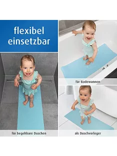   Reer MyHappyBath Mat XL babakádba kádbetét | bálna mintás csúszásgátló felület | 97 x 36 cm OUTLET termék