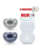 Nuk first choice soft 0-6 M  szürke színű OUTLET termék