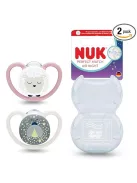 NUK Perfect Match Air Night baba cumik, 6-18 hónapos korig ( bárány és katica) OUTLET termék