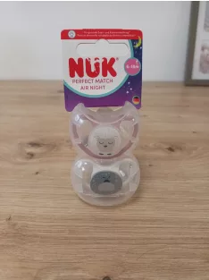   NUK Perfect Match Air Night baba cumik, 6-18 hónapos korig ( bárány és katica) OUTLET termék