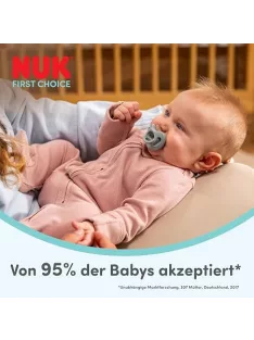 NUK first choice soft 0-6 hónapos korig OUTLET termék