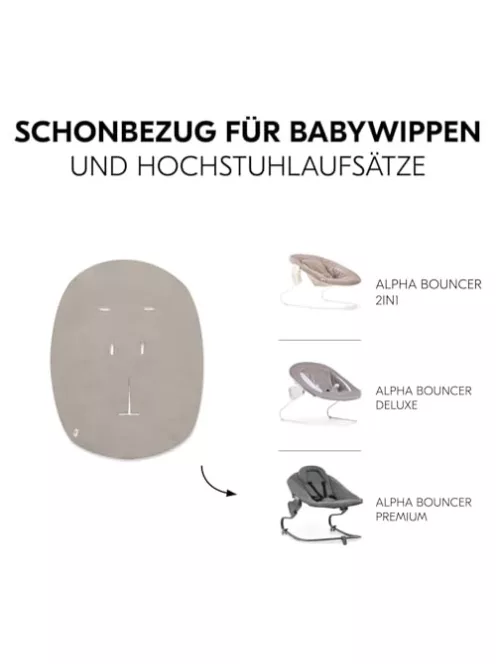 Hauck védőhuzat babapihenőszékekhez Alpha Bouncer Premium, Alpha Bouncer Deluxe, Alpha Bouncer 2in1,  85 cm x 74 cm x 0,25 cm OUTLET termék