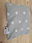 Medi Partners cseresznyemagos párna – 20x25 cm, nagy méretű, 500g, hideg-meleg terápia (csillagos mintás) OUTLET termék