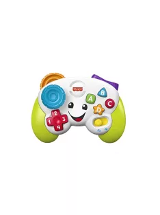   Fisher-Price Videojáték-kontroller utánzat, tanulós játék kisgyerekeknek német nyelvű zenével OUTLET termék