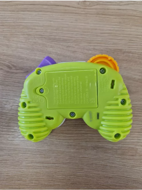 Fisher-Price Videojáték-kontroller utánzat, tanulós játék kisgyerekeknek német nyelvű zenével OUTLET termék