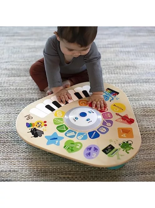 Baby Einstein, Magic Touch  elektronikus fa zenélő játék, zenekocka és érzékszervi, kézségfejlesztő játék.Angol- francia- spanyol nyelvű OUTLET termék