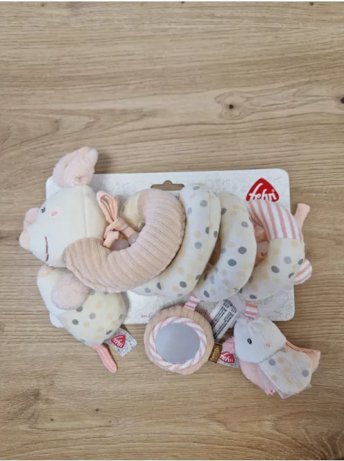Fehn spirál egér – baba szenzoros játék OUTLET termék